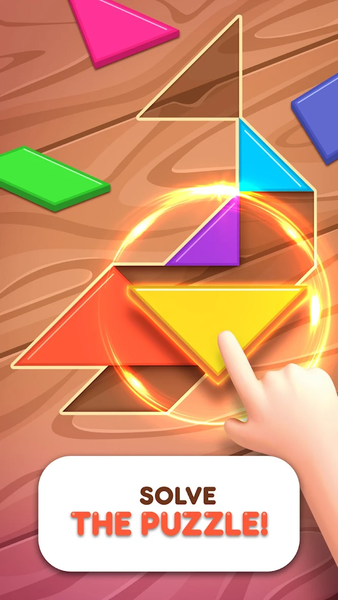 Tangram Heaven - عکس بازی موبایلی اندروید