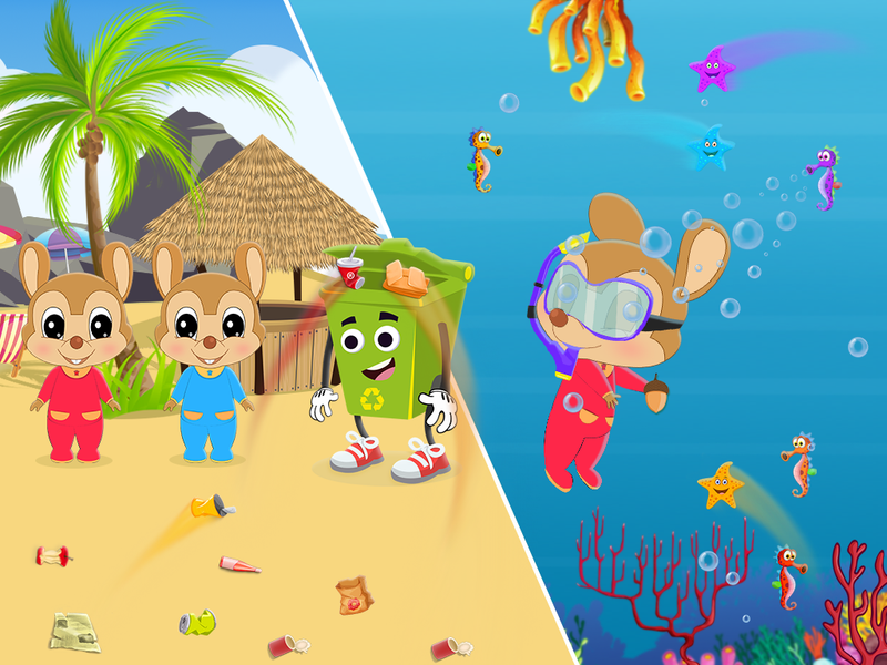Bonnie and Donnie - Beach Fun - Image screenshot of android app
