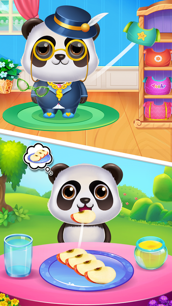 Panda caretaker pet salon game - عکس بازی موبایلی اندروید