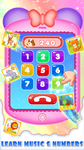 Princess toy phone call game - Image screenshot of android app