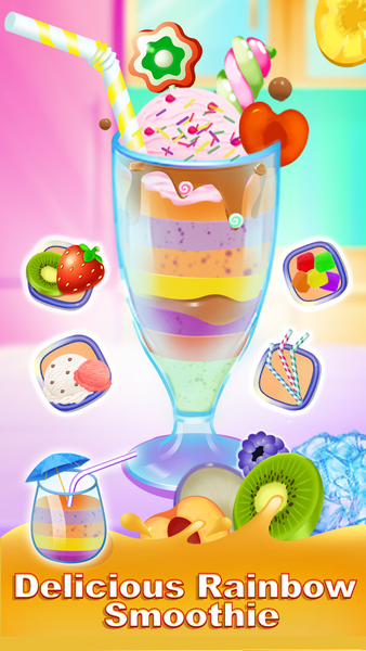 Ice slushy smoothie maker game - عکس بازی موبایلی اندروید