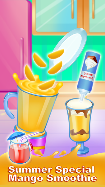 Ice slushy smoothie maker game - عکس بازی موبایلی اندروید