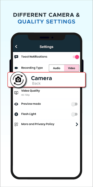 Smart Recorder: Video Recorder - عکس برنامه موبایلی اندروید