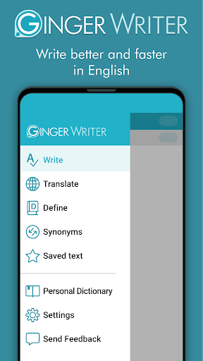 Ginger Writer, Grammar Speller - عکس برنامه موبایلی اندروید