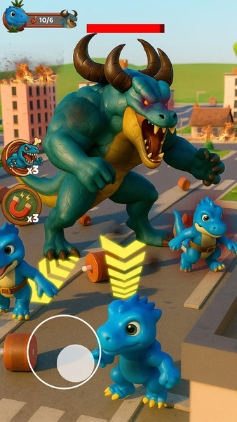 Dinosaur Evolution: Dino Game - عکس بازی موبایلی اندروید