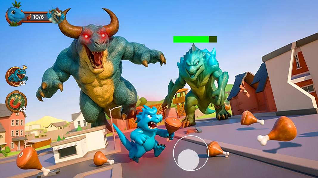 Dinosaur Evolution: Dino Game - Gameplay image of android game