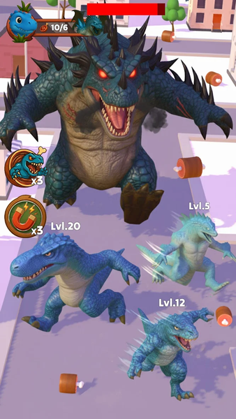 Dinosaur Evolution: Dino Game - عکس بازی موبایلی اندروید