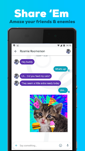 GIPHY CAM - عکس برنامه موبایلی اندروید