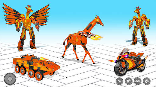 Giraffe Robot Car Transform - عکس برنامه موبایلی اندروید