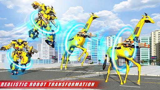 Giraffe Robot Car Transform - Image screenshot of android app