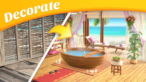 Beach Homes Design : Miss Robins Home Designs - Gameplay image of android game