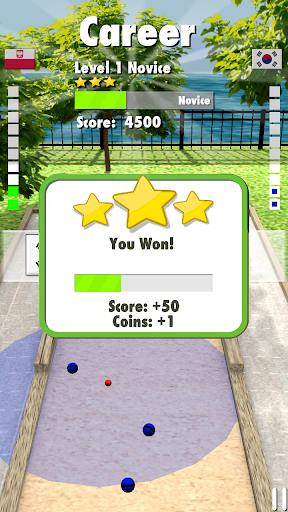 Bocce 3D - Online Sports Game - Gameplay image of android game