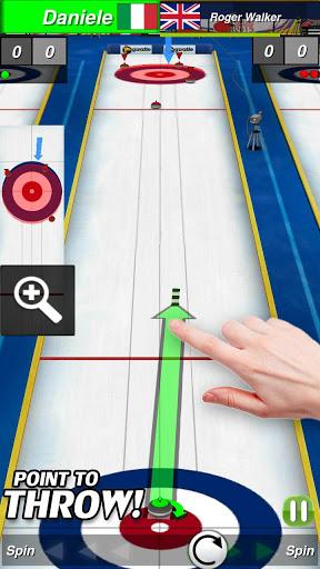 Curling 3D - Gameplay image of android game