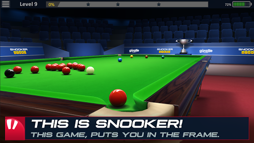 Snooker Stars - 3D Online Spor - Gameplay image of android game