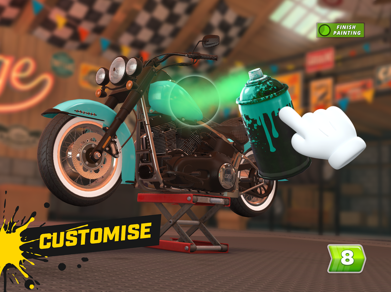 Bike Mechanic - عکس بازی موبایلی اندروید