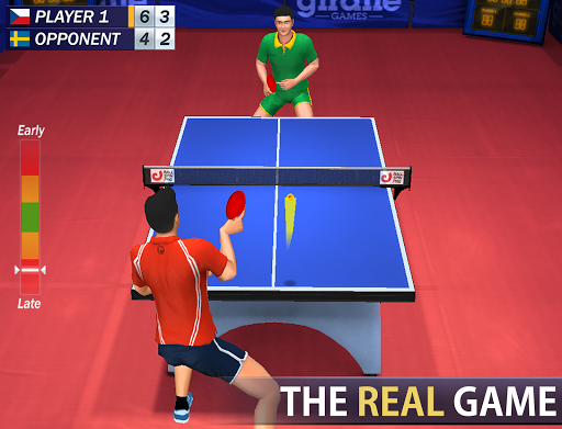 Table Tennis - Gameplay image of android game