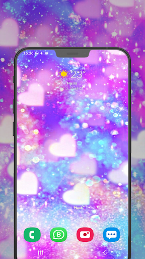 Wallpaper for girls - Image screenshot of android app