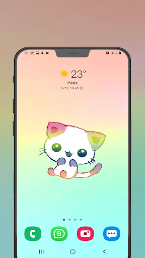 Wallpaper for girls - Image screenshot of android app