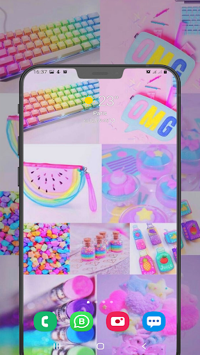 Wallpaper for girls - Image screenshot of android app