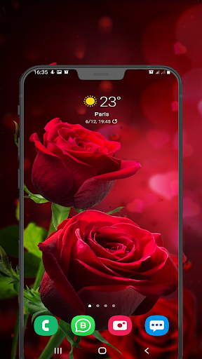 Wallpaper for girls - Image screenshot of android app