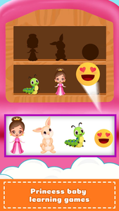Baby Princess Car phone Toy - Gameplay image of android game