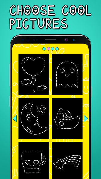 Easy Kids Drawing: how to draw - Gameplay image of android game