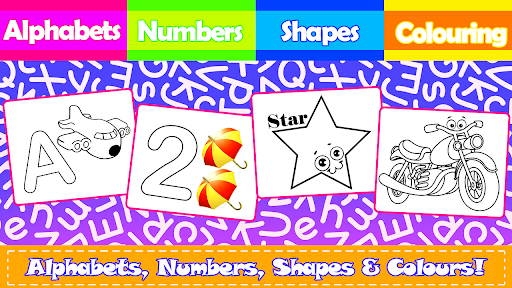 Preschool Kids Basics Learning - Image screenshot of android app