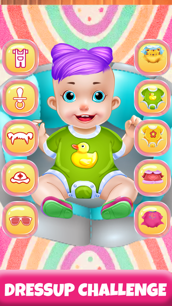 Chic Babysitter Dress up Care - Gameplay image of android game