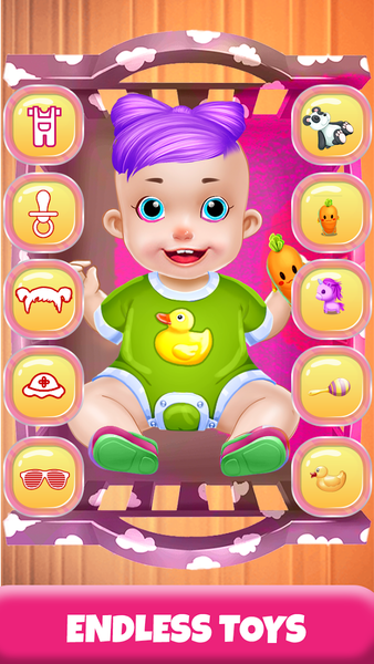 Chic Babysitter Dress up Care - Gameplay image of android game