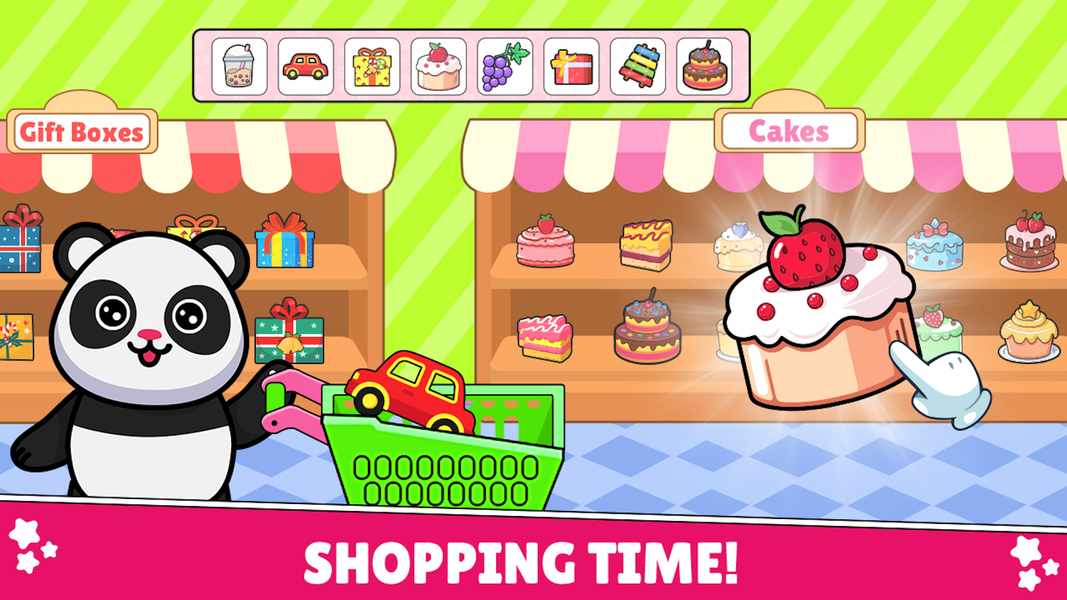 Kids Cake Birthday Party Games - Gameplay image of android game