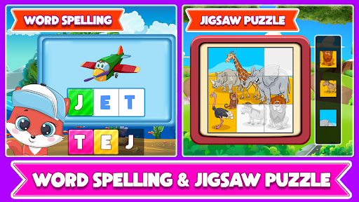 Puzzles Learning Game for Kids - عکس برنامه موبایلی اندروید