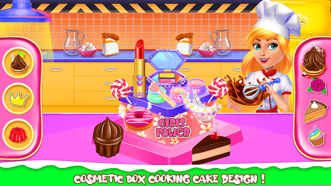 Cake Baking games for girls - Gameplay image of android game
