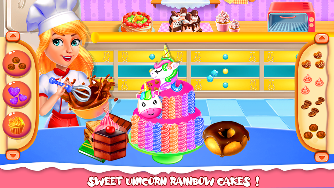 Cake Baking games for girls - Gameplay image of android game