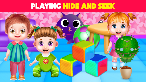 Take Care of Twin Baby Nursery - Gameplay image of android game