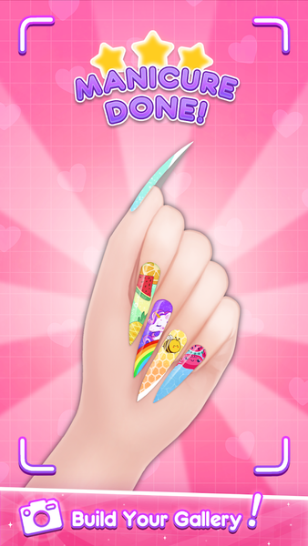 Girls Nail Salon - Nail Games - عکس برنامه موبایلی اندروید