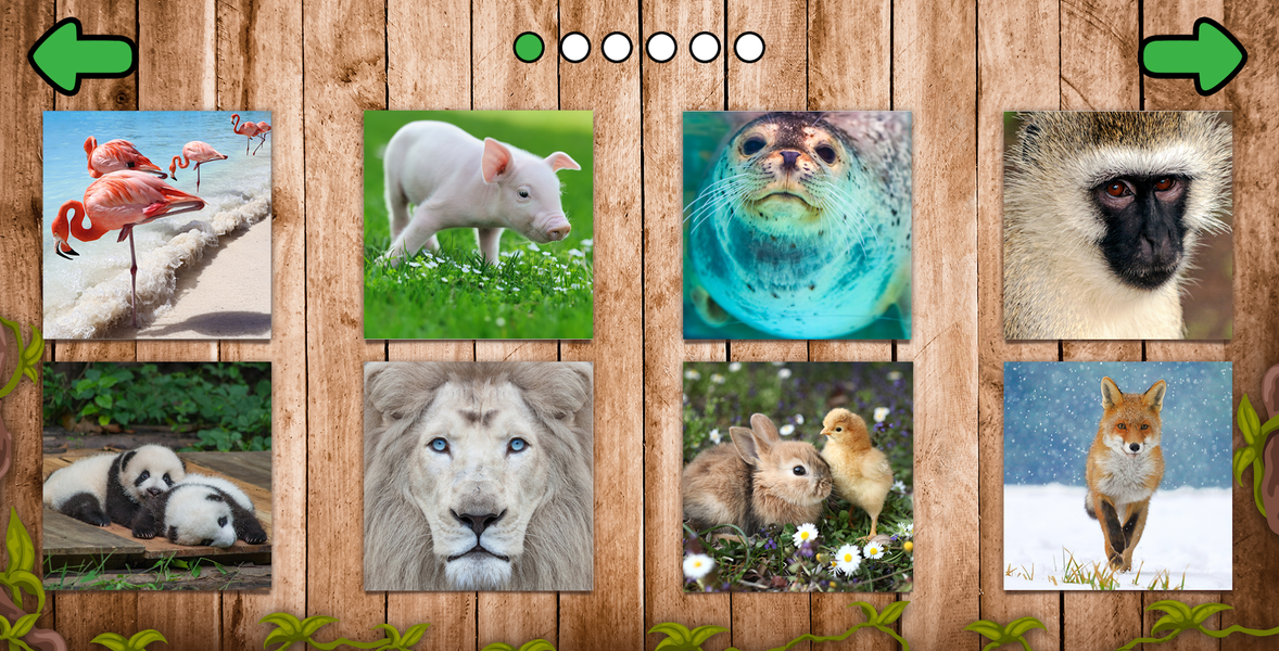 Animal puzzle games offline - Image screenshot of android app