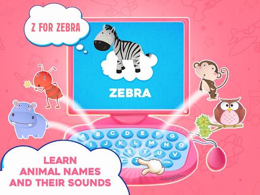 Girls princess computer laptop - Gameplay image of android game