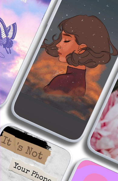 Girly Wallpapers & Backgrounds - عکس برنامه موبایلی اندروید