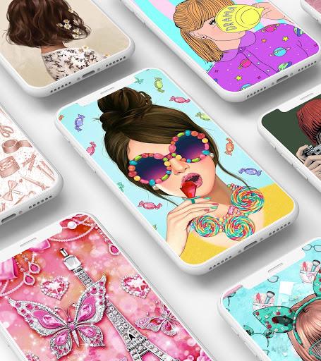 Girly Wallpapers - Image screenshot of android app