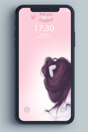 Girly Wallpaper - Image screenshot of android app