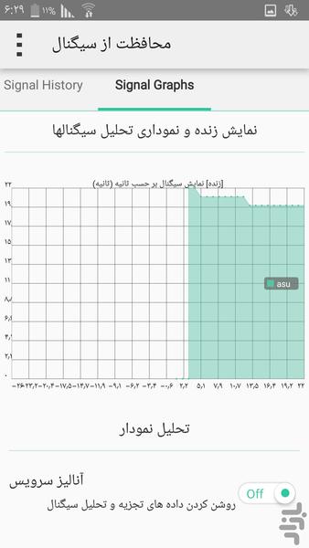 محافظت از سیگنال - Image screenshot of android app