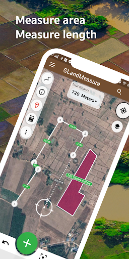 GLand : GPS Field Area Measure - Image screenshot of android app