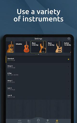 Guitar Tuner: Ukulele & Bass - Image screenshot of android app