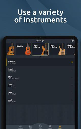 Guitar Tuner: Ukulele & Bass - Image screenshot of android app