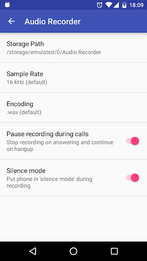 Audio Recorder - عکس برنامه موبایلی اندروید