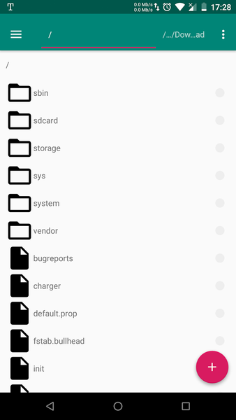 File Manager - عکس برنامه موبایلی اندروید