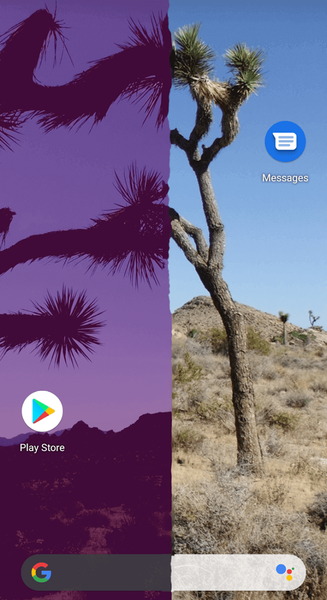 Dark Mode Live Wallpaper - Image screenshot of android app