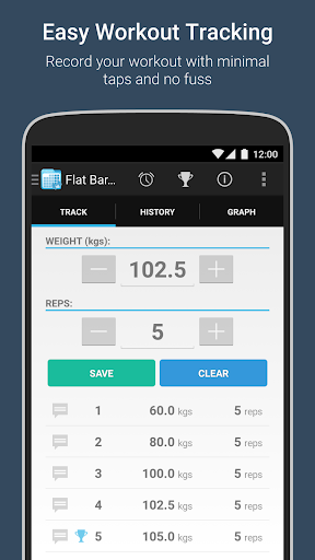 FitNotes - Gym Workout Log - Image screenshot of android app