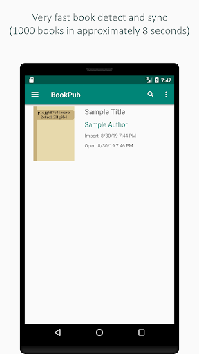 BookPub: EPUB Reader - عکس برنامه موبایلی اندروید