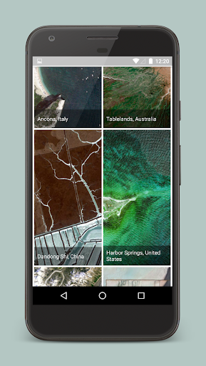 Earth Wallpapers -  Satellite imagery from Google - عکس برنامه موبایلی اندروید